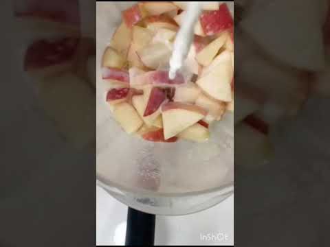 Apple juice # juice #telugu #fruit #fruitjuice #apple #applemilkshake #trending #viral