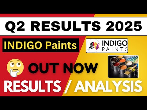 Indigo Paints Q2 Results 2025 | Indigo Paints Results Today | Indigo Paints Results | Indigo Paints