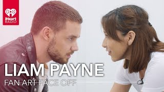 Liam Payne Draws Fan Art Of One Of His Fans! | Fan Art Face Off