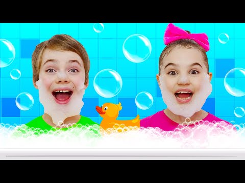 Take a Bath - Let's Play Together - Nick and Poli | Healthy Habits Kids Song & Nursery Rhymes