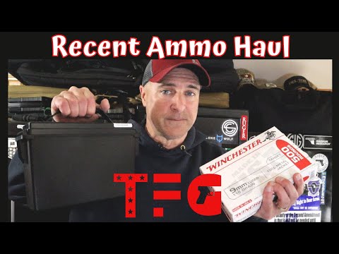 Recent Ammo Haul (Worried About the Future) - TheFirearmGuy