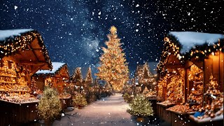 🎄 Cozy Christmas Market & Magical Holiday Jazz 🎅 | Timeless Christmas Classics ❄