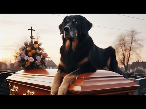 THE DOG REFUSE THE OWNER BE BURIED