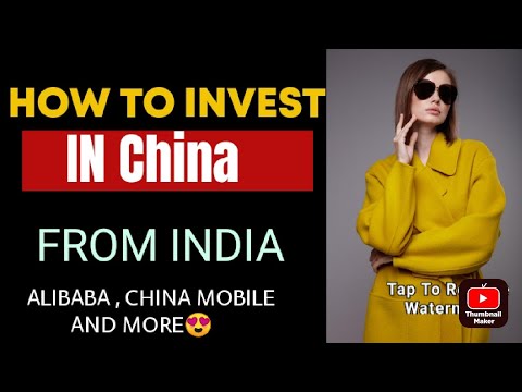 How to Invest in Chinese stocks ETF from Indian demat account