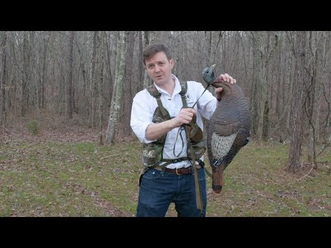 How to Use the Run N' Gun Turkey Vest Decoy Sling