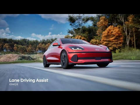 Lane Driving Assist | IONIQ 6 | How-to Hyundai Canada