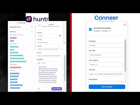 Conneer vs. Huntr.co \\ Which Is the Best Tool to Search for Remote Jobs in 2024?