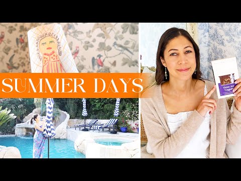 Relaxing Days | Kids' Craft, Slow Living & My Summer Reads