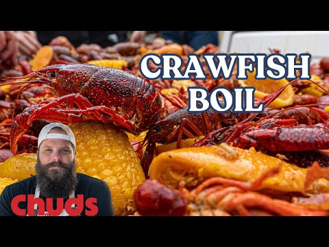 Crawfish Boil At The Shop! | Chuds BBQ