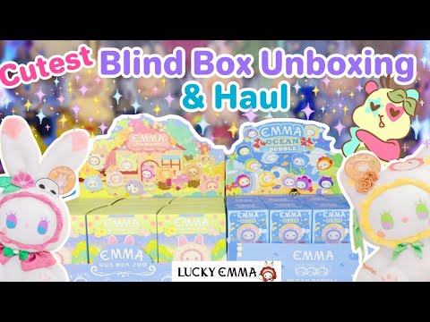 CUTEST UNBOXING AND HAUL!! *♡* LUCKY EMMA PLUSH & BEANS!!