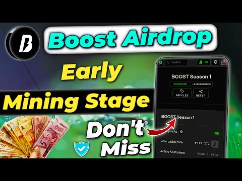 Boost airdrop | Boost airdrop Build on abstract chain | Boost airdrop full guide hindi