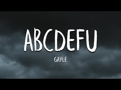 GAYLE - abcdefu (Lyrics)