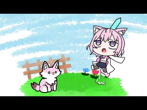 【手描き】独特なデートを楽しむこよりと助手くん（博衣こより／ホロライブ）