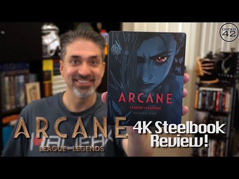 Arcane: League of Legends - 4K Steelbook Review!