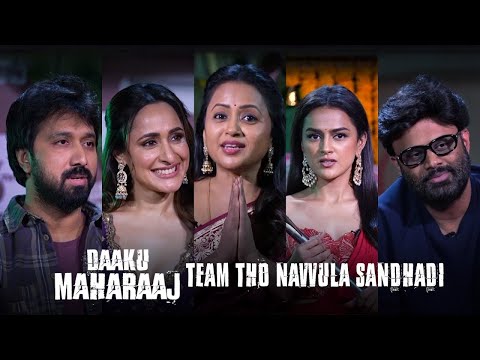 Daaku Maharaaj Sankranthi Special Interview | NBK, Pragya, Shraddha | Bobby Kolli | Naga Vamsi S