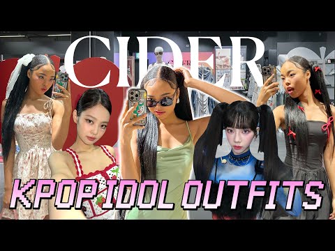 K-POP IDOL outfits lookbook🎀BLACKPINK,NewJeans,aespa,IVE