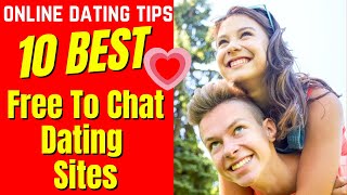 ❤️10 Best (FREE TO CHAT) Dating Sites 2024 #freechat #datingsites #2024