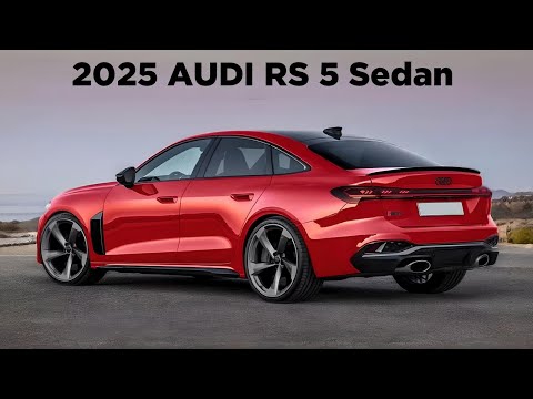 All New 2025 Audi RS 5 Sedan - First Look