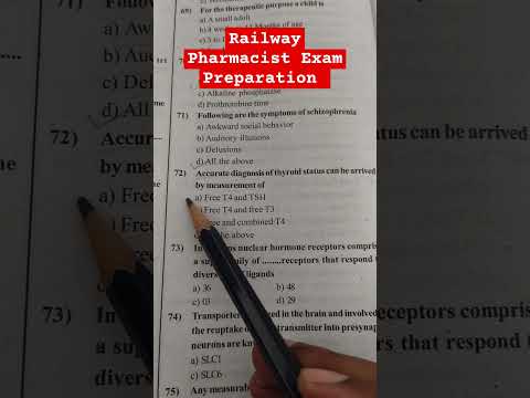 Railway Pharmacist Exam Preparation | Pharmacist Exam Preparation @GPATDISCUSSIONCENTER #rrb2024