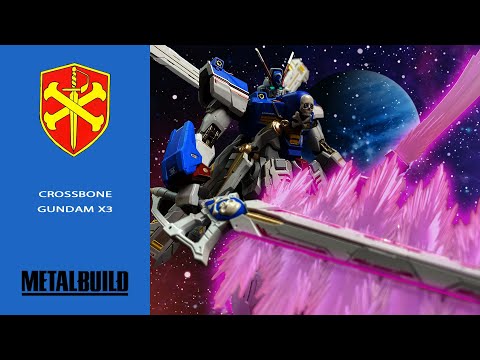 [METAL BUILD メタルビルド] CROSSBONES GUNDAM X3 クロスボーン・ガンダムX3