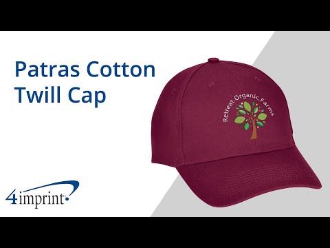 Patras Cotton Twill Cap by 4imprint