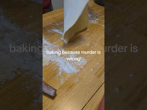 Baking because murder is wrong #pizzarolls