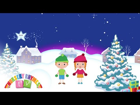 TWINKLE TWINKLE CHRISTMAS STAR! | Christmas Songs | Nursery Rhymes TV | English Songs For Kids