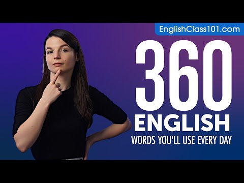 360 English Words You'll Use Every Day - Basic Vocabulary #76