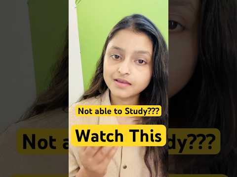 Not Able to Study? | CMA Inter | Palak Sharma  #exam #cmaintercosting #omsm