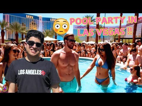 LAS VEGAS MEIN CRAZY POOL PARTY - AAJ MAZA AAGAYA !!