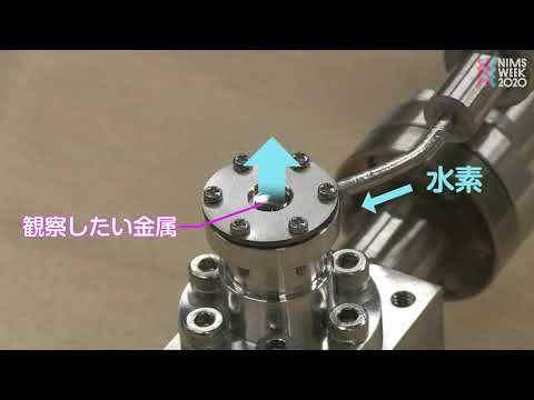 Observing hydrogen's corrosive effects on metals with a unique microscope!