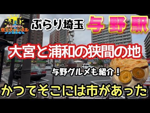 【ぶらり.埼玉】大宮と浦和の狭間の駅 与野駅をぶらり散策