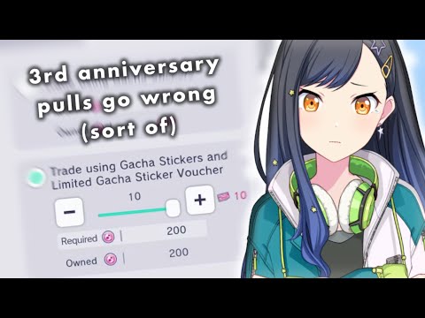 My 3rd anniversary PJSK pulls went... somewhat well? | Project Sekai 3rd Anniversary + free pulls