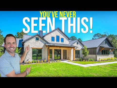 This Houston Texas Home Is INSANE. Fully Custom Home On 1 Acre!