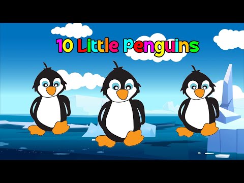 10 Little Penguins | Baby Songs | Kids Songs | Nursery Rhymes