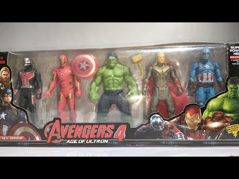 Unboxing Avengers Toy | Super hero Toys | Avengers Assemble | Team Iron man vs | Hulk, Spiderman