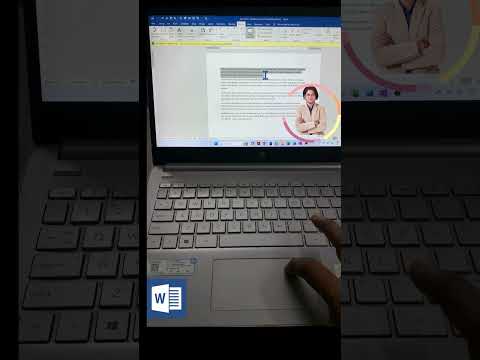 Easy method to move whole paragraph anywhere on Microsoft word