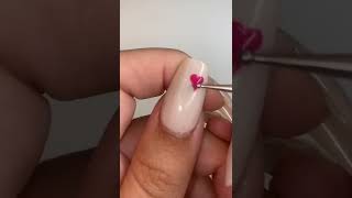 Heart Nail Tutorial #Shorts