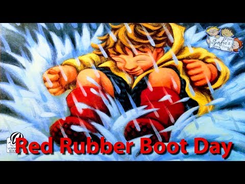 RED RUBBER BOOT DAY | KIDS BEDTIME STORY - FULL BOOK READING FOR CHILDREN - AUDIO READ ALOUD