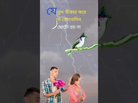 যে ভুল স্বীকার করে #shorts