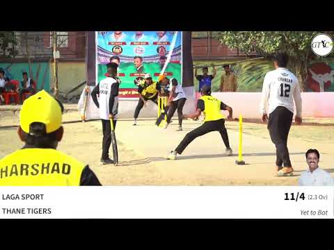 LAGA SPORT VS THANE TIGERS MATCH AT Ghodbunder Premier League