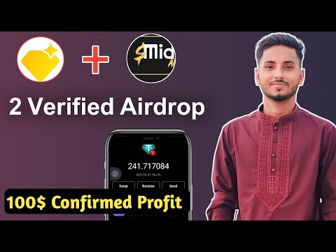 100$ Profit Confirmed Airdrop | 2 Verified Airdrop Today | mobile diye taka income 2024 |