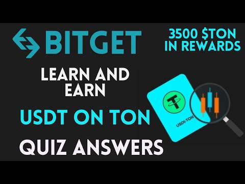 Bitget Learn And Earn | USDT On TON Quiz Answers  | Earn Reward Points Daily | Crypto Loot