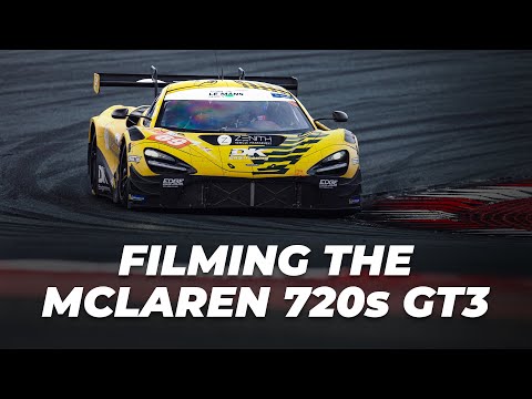 Filming McLaren Race Cars in DUBAI! | Asian Le Mans Round 3