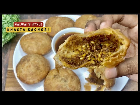 Halwai style kachori |हलवाई स्टाइल फुली फुली खस्ता कचौरी | How to make Khasta Kachori |