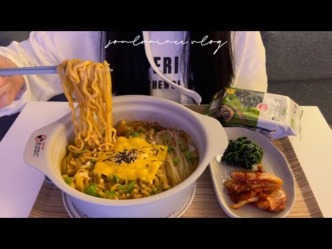 Home Alone Diaries || What I eat in a Day 🍲 (korean food + my mum's cooking)