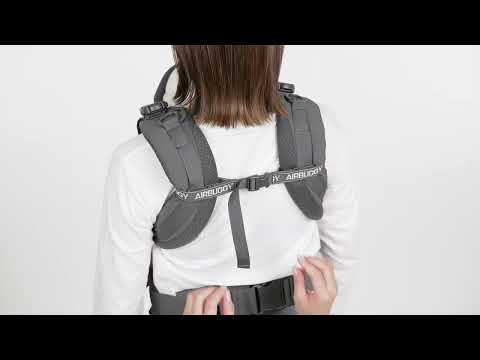 12【COMFO】背中ストラップの調整方法｜A.B.C - AIRBUGGY BABY CARRIER COMFO（エアバギー・ベビーキャリア コンフォ）