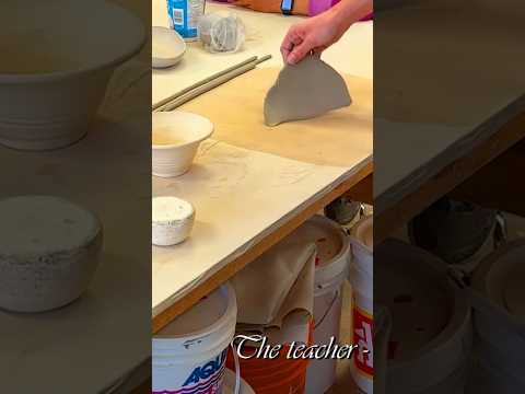 From Clay to Kiln: A Complete Pottery Making Workflow #shorts