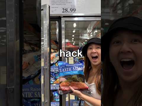 Costco Salmon Sashimi Hack 🍣🤤