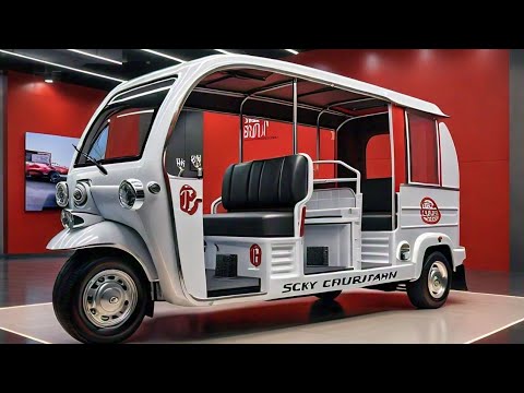 "Sky Cruiser 4000 Auto Rickshaw 2025 Model: A Futuristic Ride in Style